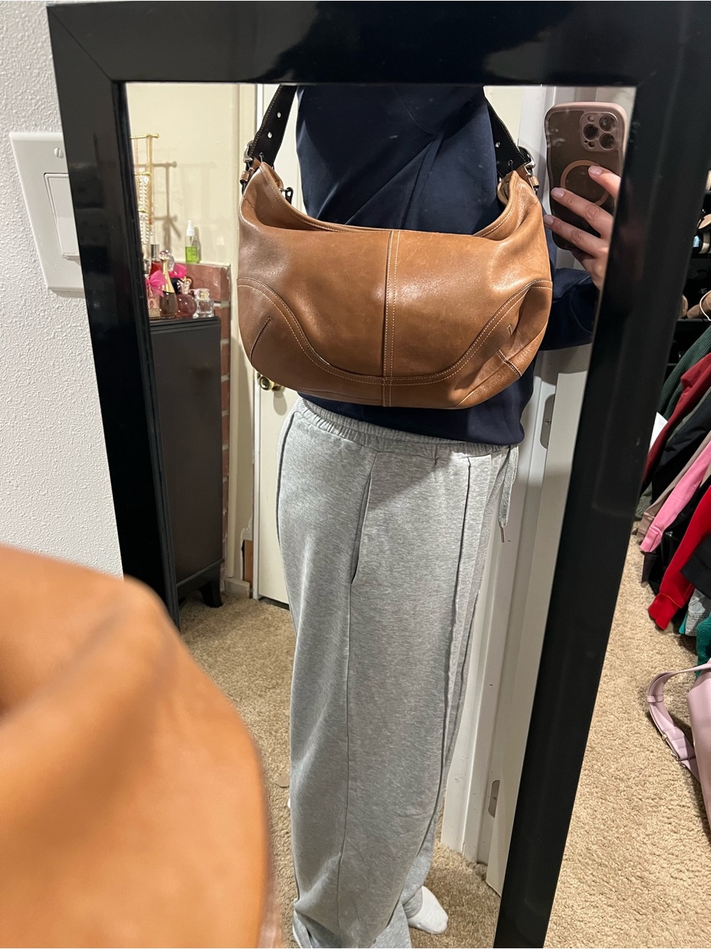 Coach tan leather soho bag - Picture 5 of 6